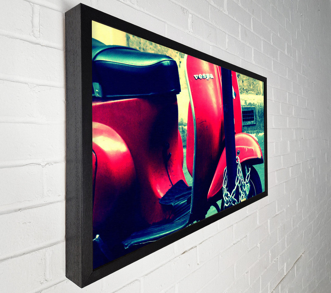  A Canvas Print of Vespa Canvas Art
