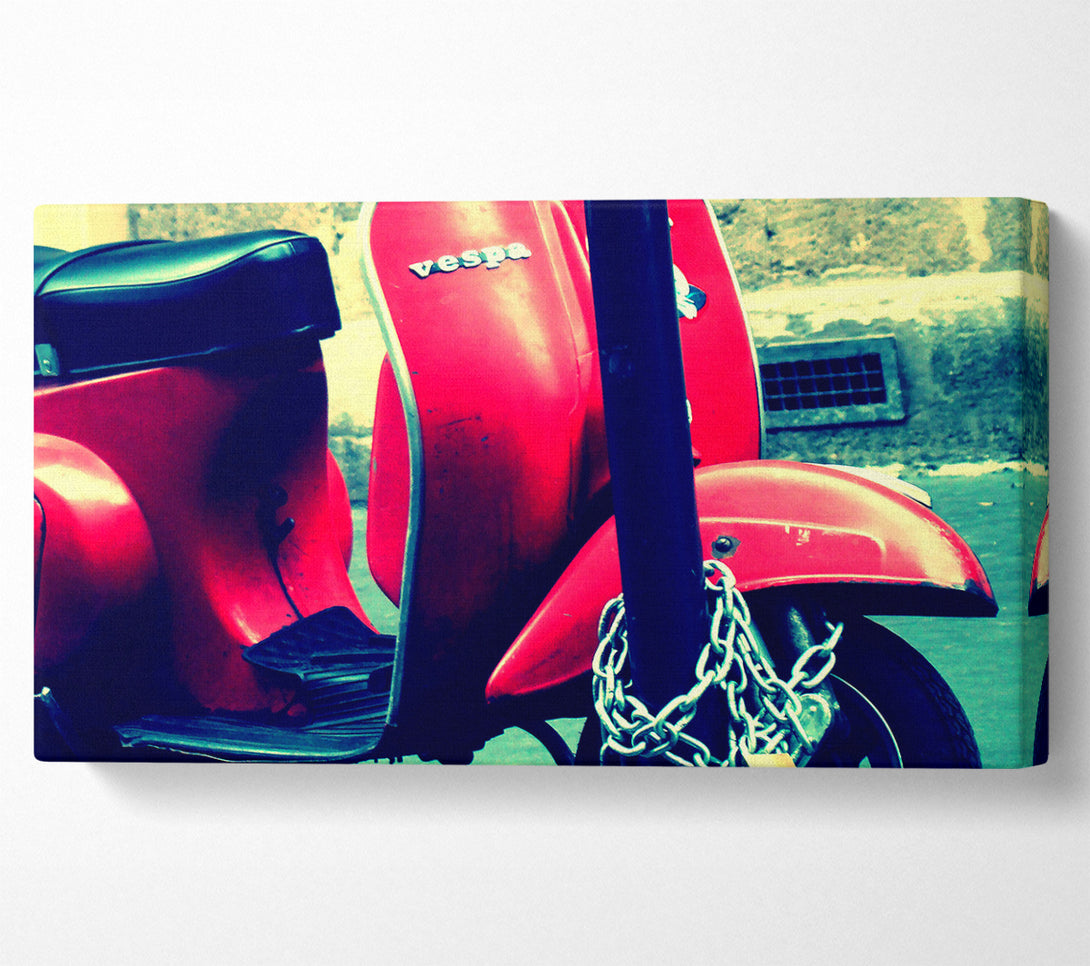  A Canvas Print of Vespa Canvas Art
