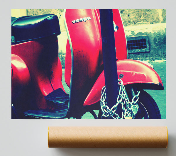Vespa Giclee Print