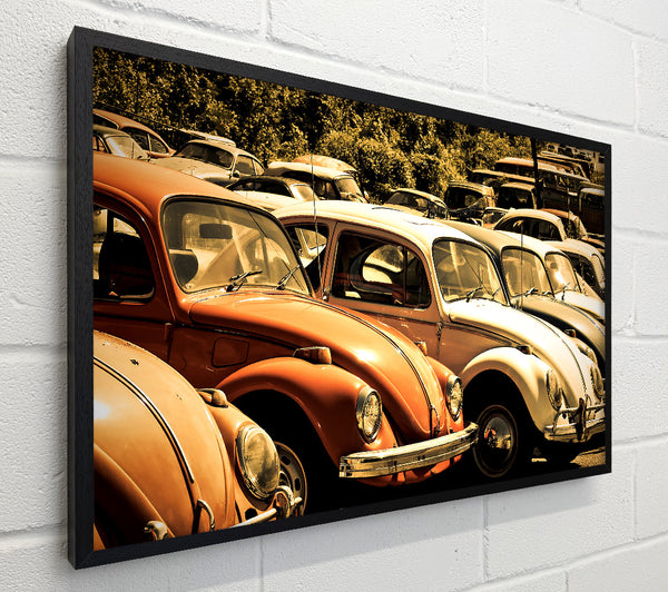 Old Volkswagen Beetle Junkyard