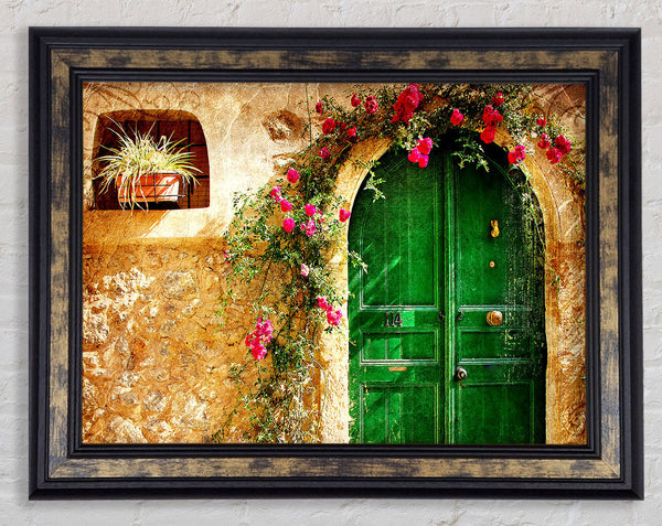 Picturesque Old House Framed Print