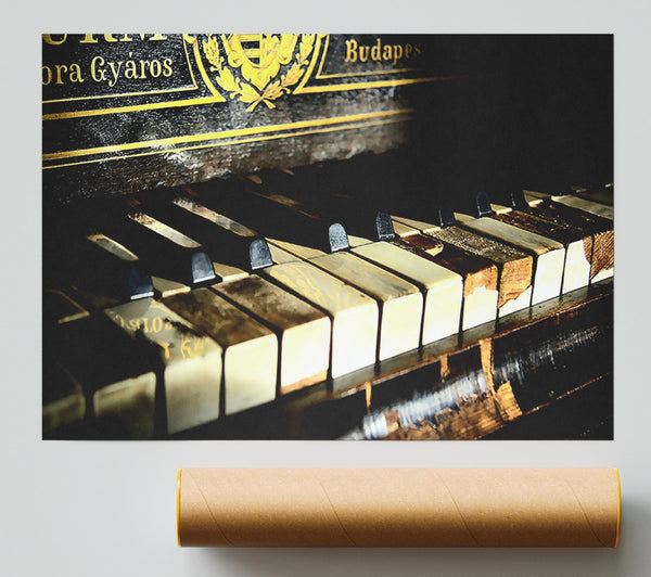 Old Piano 2 Giclee Print