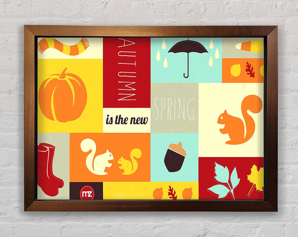Autumn The New Spring Framed Print