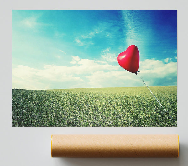 Alone Heart Flying Poster