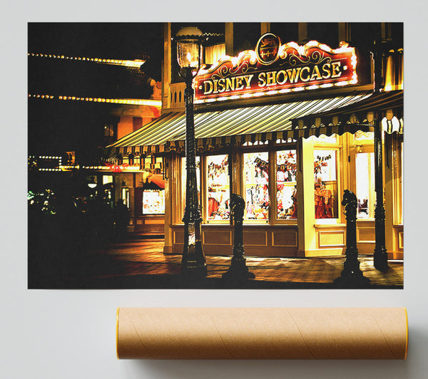 Main Street Noir Giclee Print