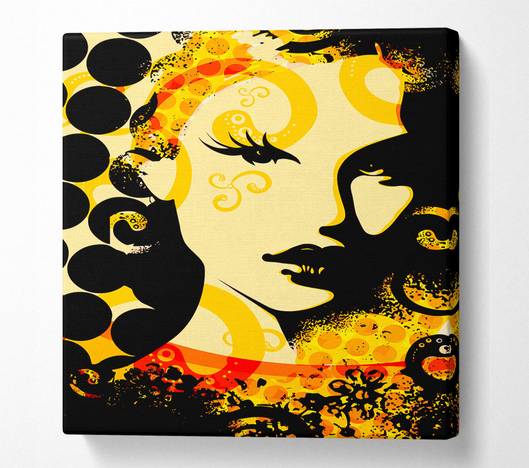 A Canvas Print of Fairy Face Canvas Art
