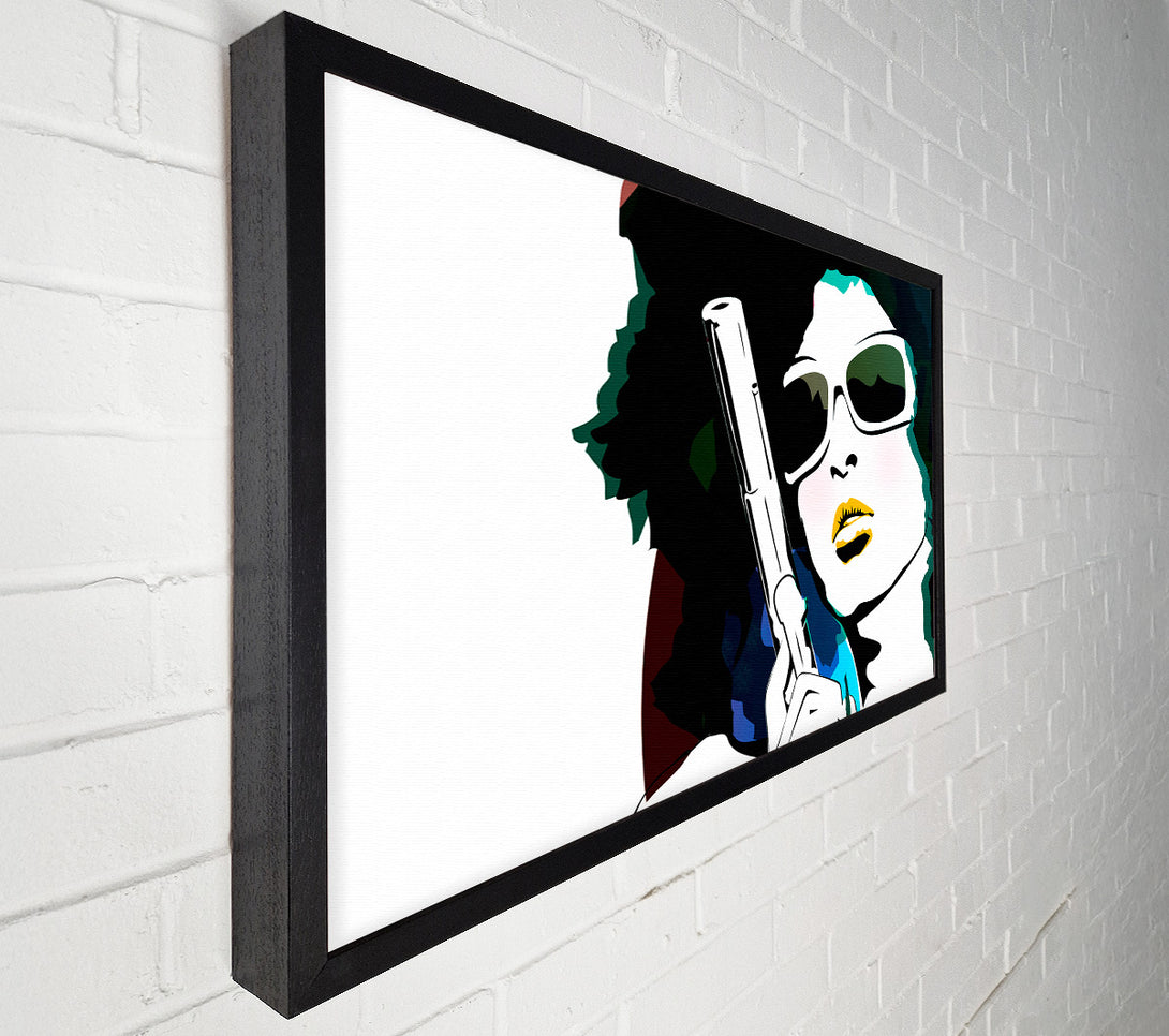  A Canvas Print of Female Weapon Canvas Print
