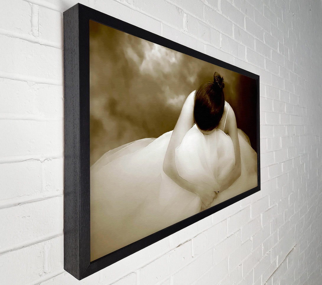 A Canvas Print of Ballerina Dream Canvas Wall Art