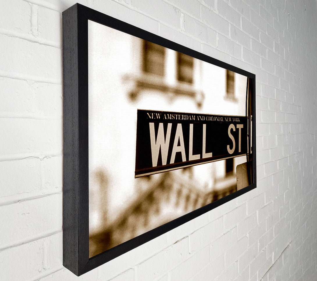  A Canvas Print of New York City Wall Street Canvas Art