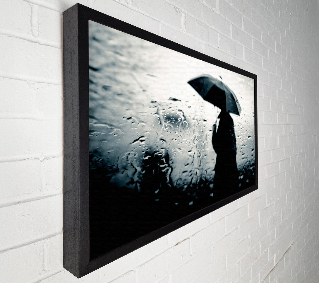  A Canvas Print of Rainy Day In The City Canvas Wall Art