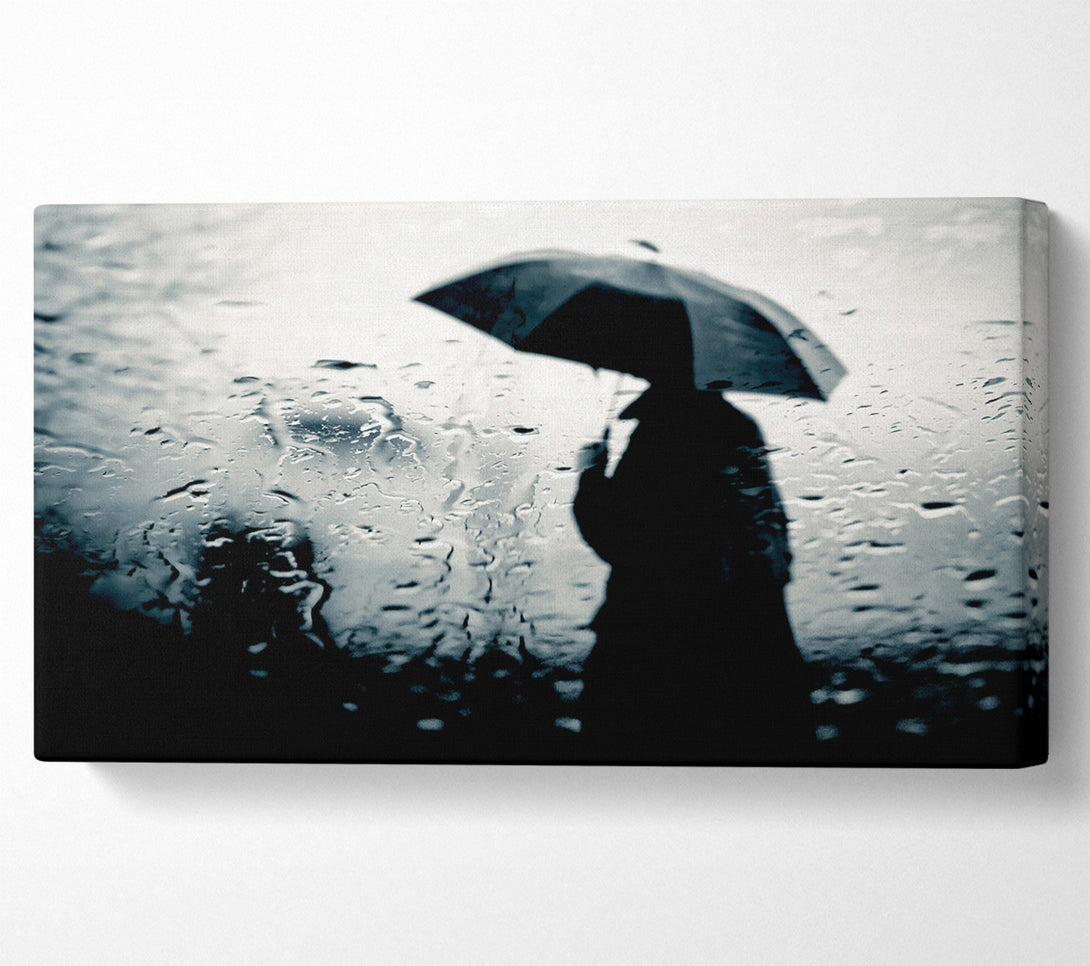  A Canvas Print of Rainy Day In The City Canvas Wall Art