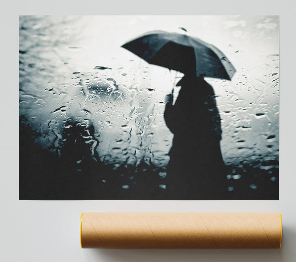 Rainy Day In The City Print