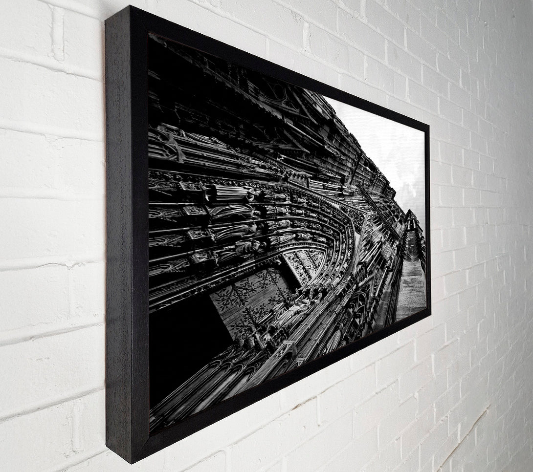  A Canvas Print of Notre Dame Barcelona Canvas Art
