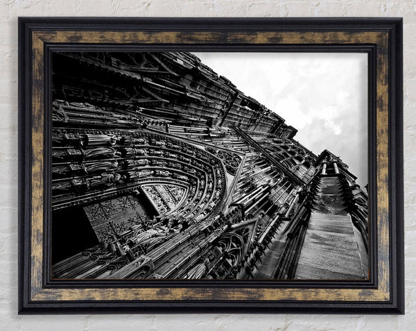 Notre Dame Barcelona Framed Print