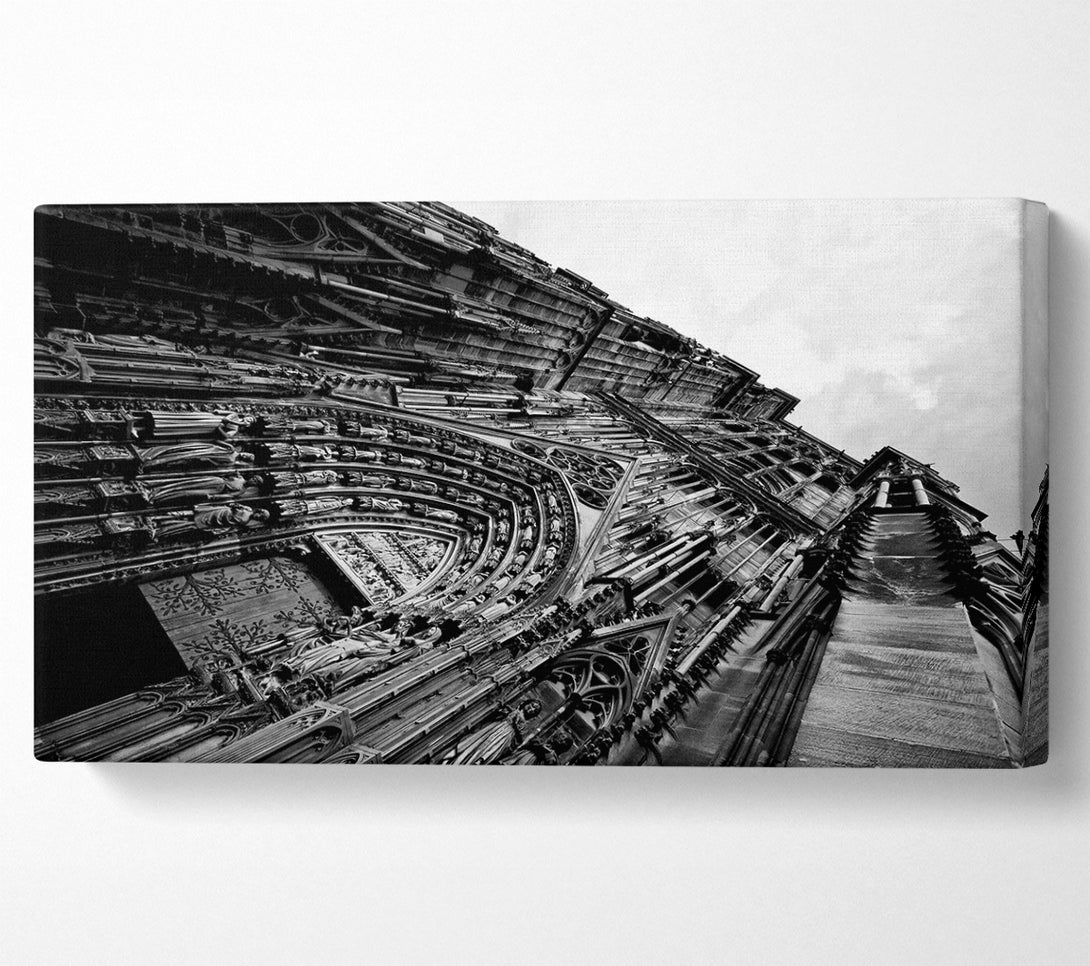  A Canvas Print of Notre Dame Barcelona Canvas Art