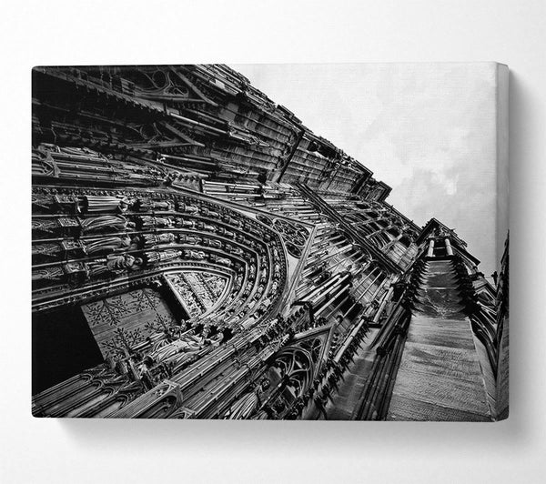  A Canvas Print of Notre Dame Barcelona Canvas Art