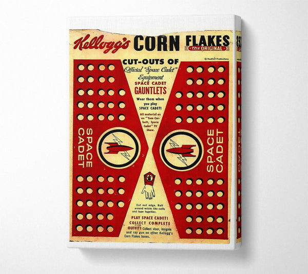  A Canvas Print of Kelloggs Corn Flakes Canvas Art
