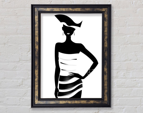 Tribal Woman Framed Print