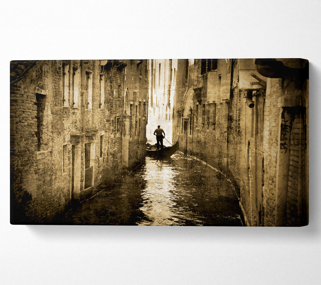  A Canvas Print of Venice Waterways Canvas Art