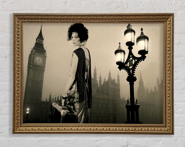 London Big Ben Classic Beauty Framed Print