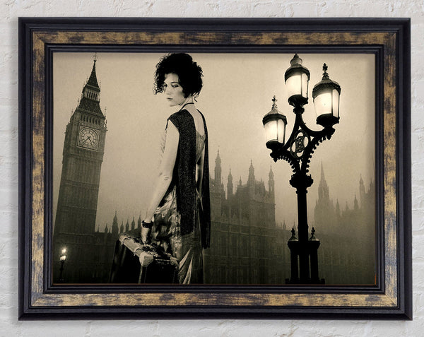 London Big Ben Classic Beauty Framed Print