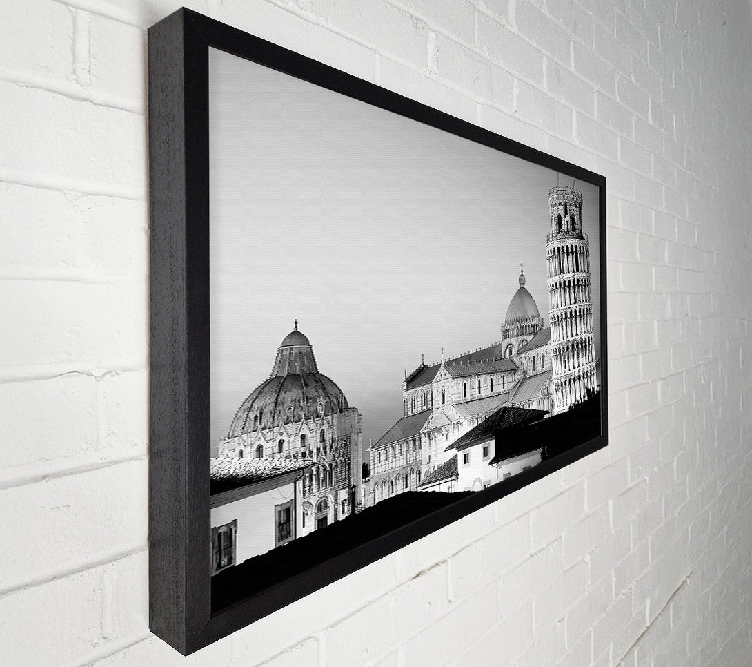  A Canvas Print of The Leaning Tower Of Pisa Canvas Print