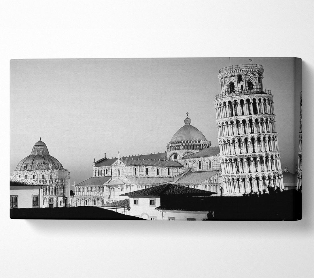  A Canvas Print of The Leaning Tower Of Pisa Canvas Print