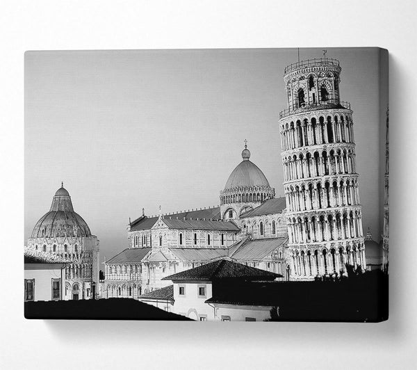 A Canvas Print of The Leaning Tower Of Pisa Canvas Print