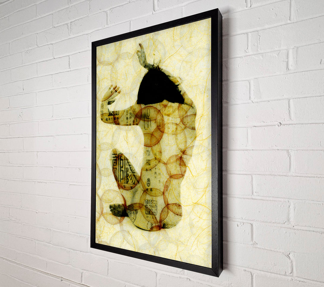  A Canvas Print of Tribal Tattoo Woman Canvas Art