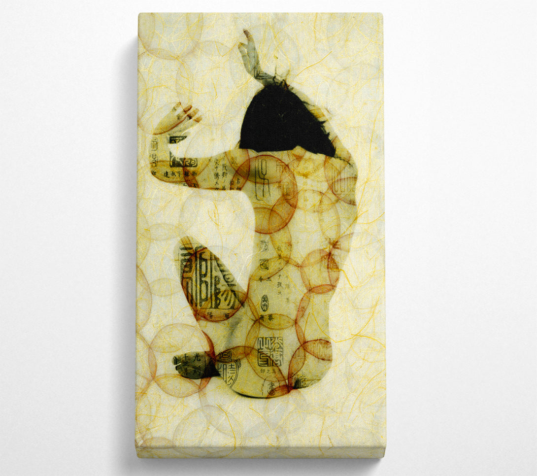  A Canvas Print of Tribal Tattoo Woman Canvas Art