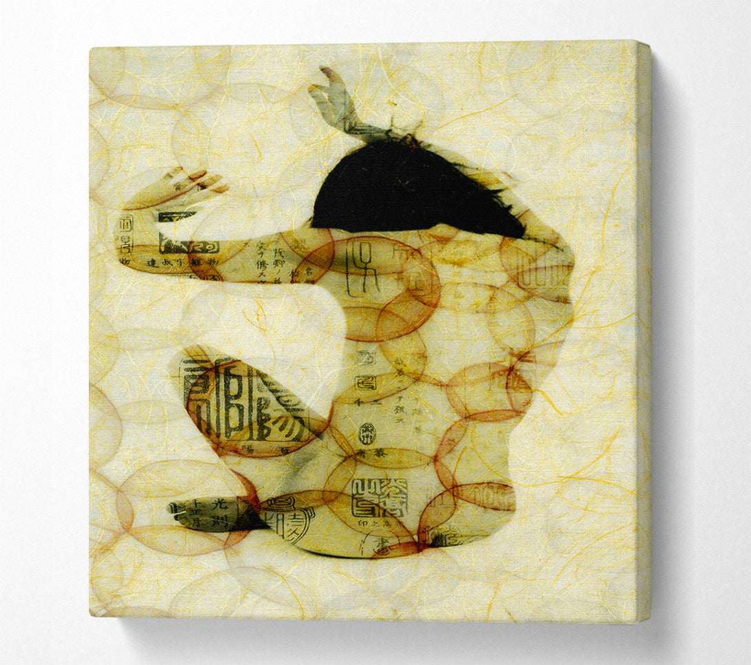  A Canvas Print of Tribal Tattoo Woman Canvas Art