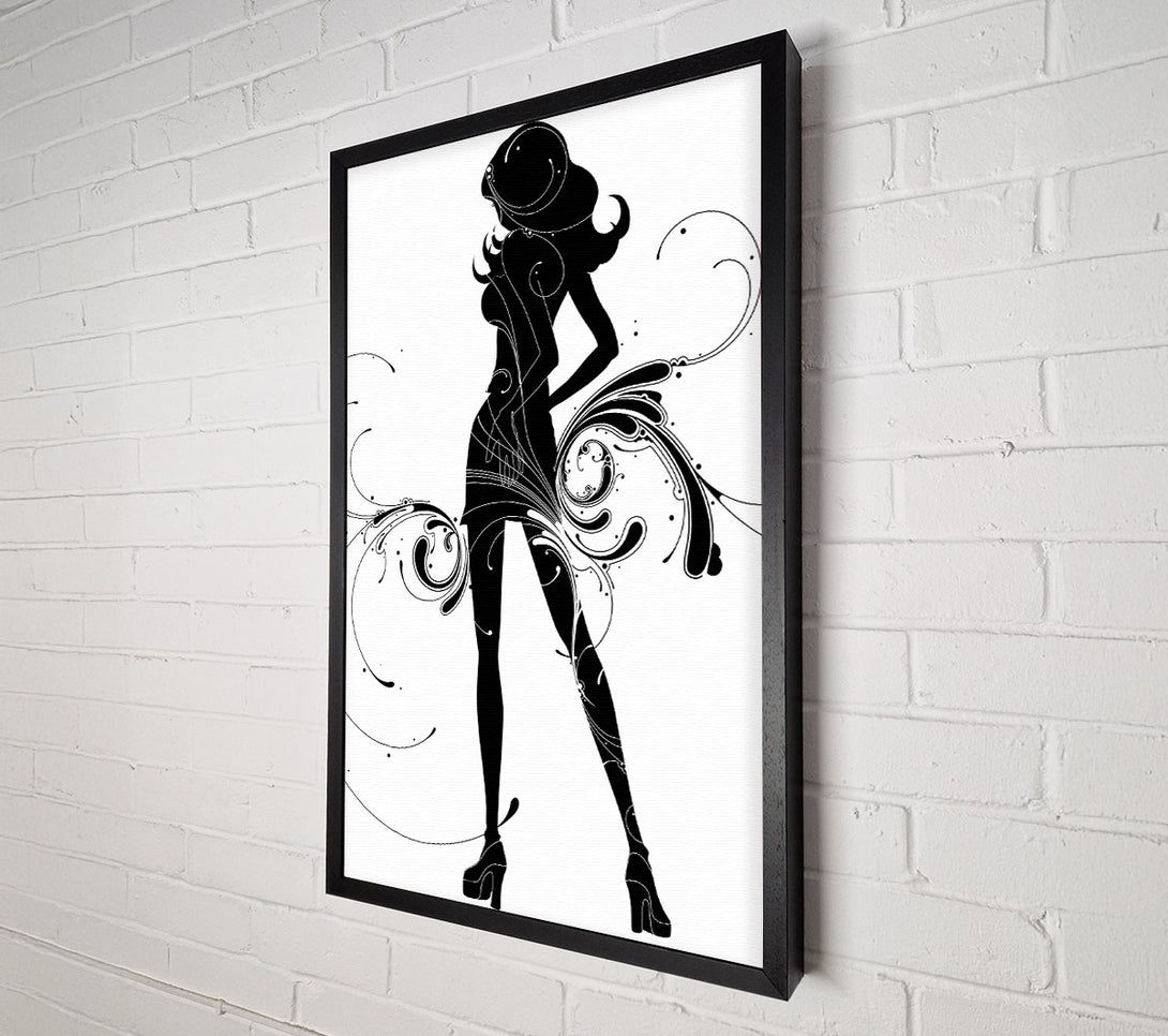  A Canvas Print of The Aura Of A Woman Canvas Print