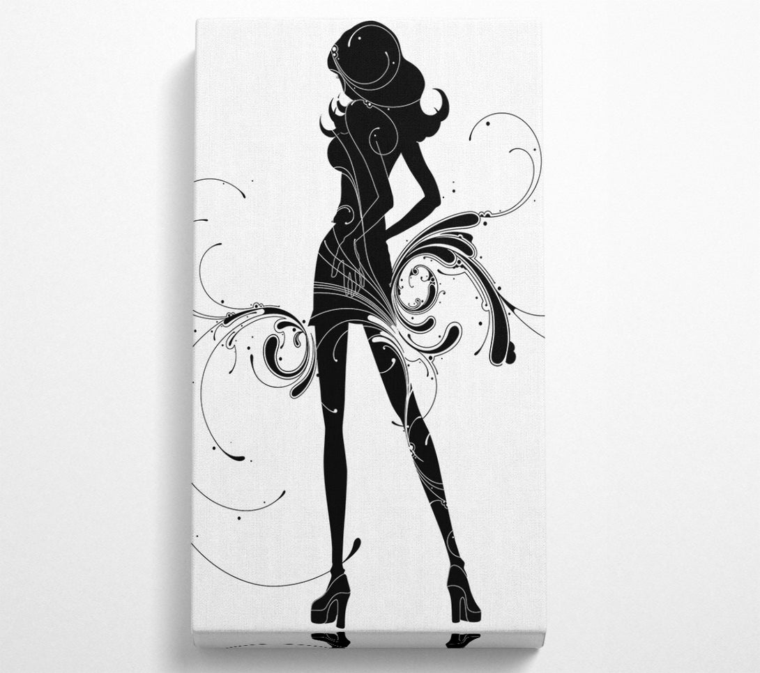  A Canvas Print of The Aura Of A Woman Canvas Print
