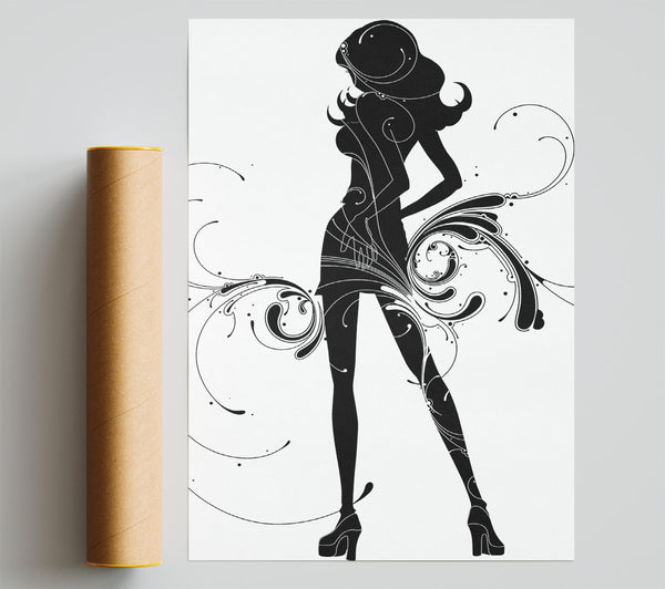 The Aura Of A Woman Print