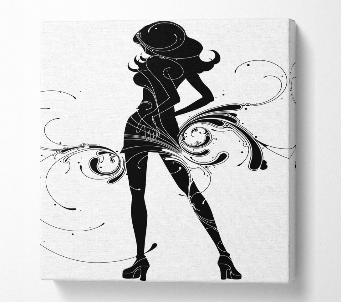  A Canvas Print of The Aura Of A Woman Canvas Print