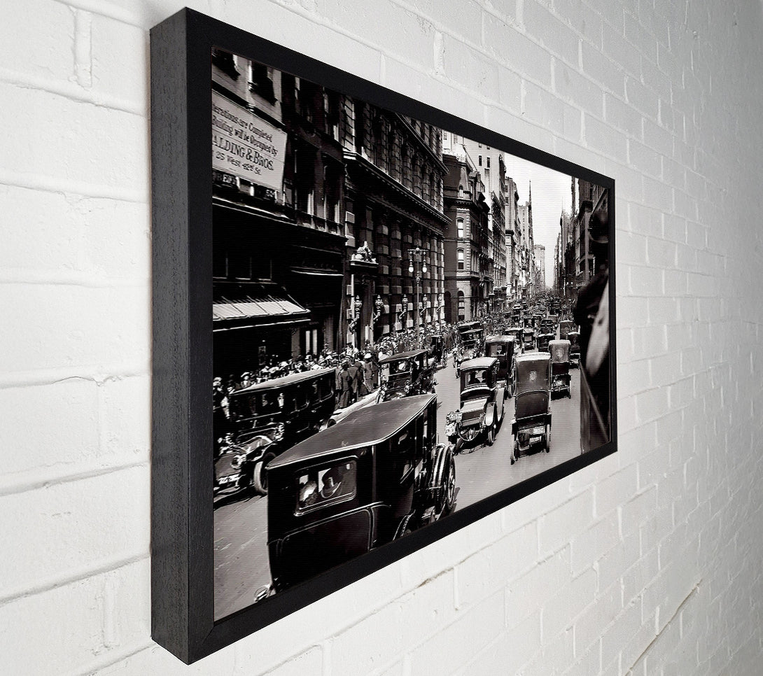  A Canvas Print of New York City Retro Canvas Print
