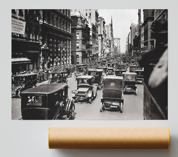 New York City Retro Poster