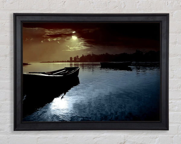 Lovely Evening Framed Print