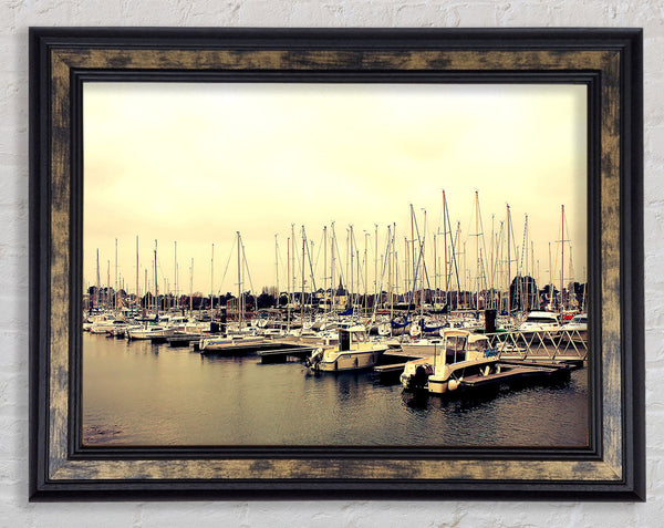 Boat Harbour Sunrise Framed Print
