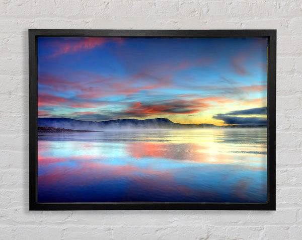 Strawberry Sunrise Framed Print
