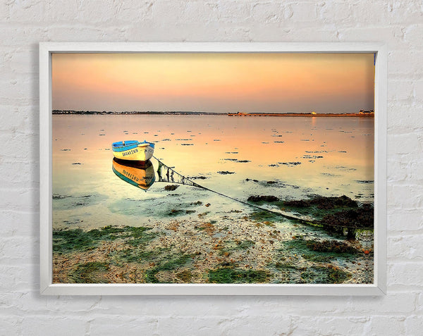 Forgotten Boat Framed Print