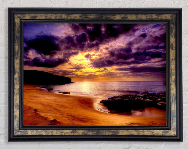 Beautiful Beach Framed Print