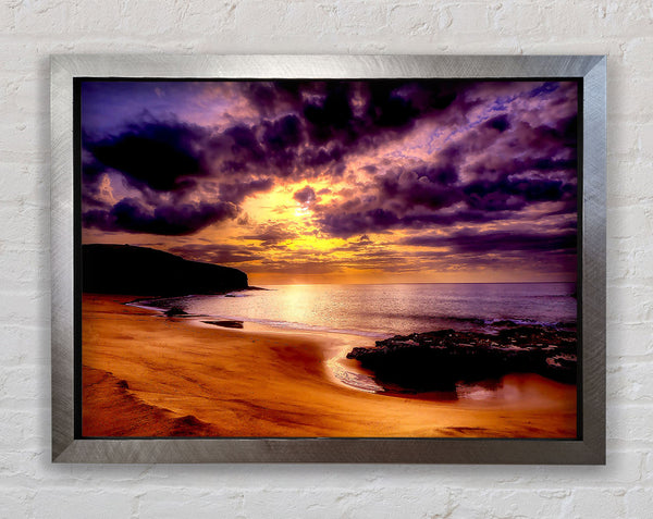 Beautiful Beach Framed Print