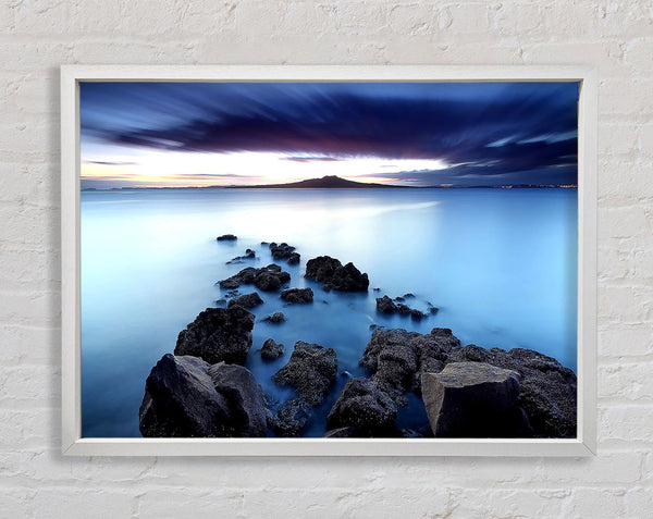Island Blues Framed Print