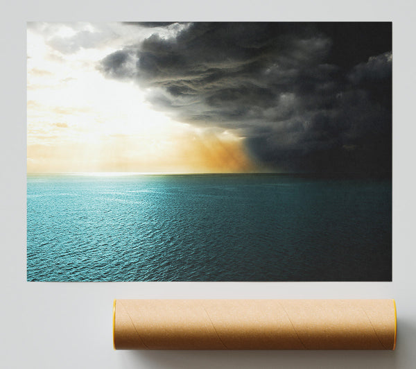 Sea Storm Poster