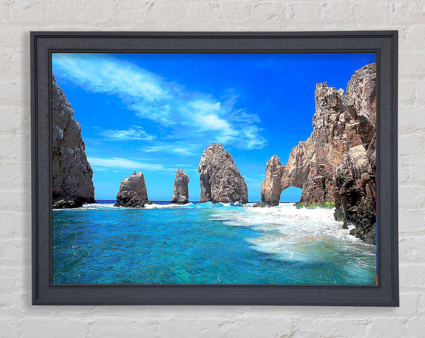 Cabo San Lucas Mexico Framed Print