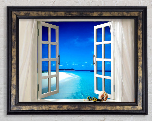 Tropical Breeze Framed Print