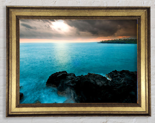 Island Of Hawaii Framed Print