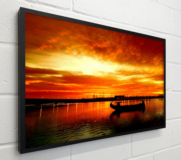 Fire Sky Lake Orange