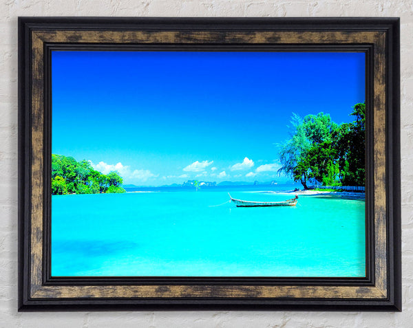 Tranquil Paradise Framed Print